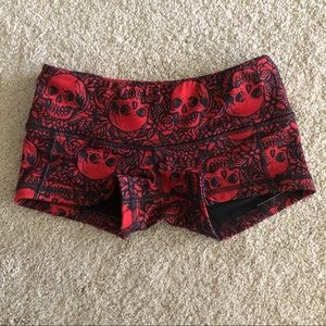 Fleo LRC Red Skull Shorts